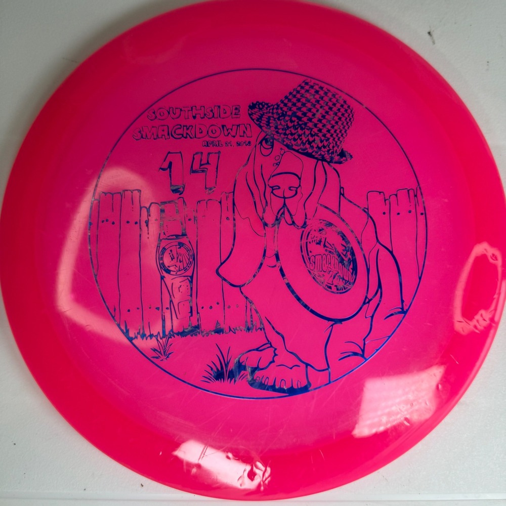 Latitude 64 Explorer Disc Golf Disc Pink 174g Southside Smackdown Stamp